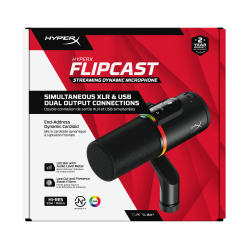 Mikrofon HP HyperX FlipCast Streaming XLR/USB Dynamic Microphone