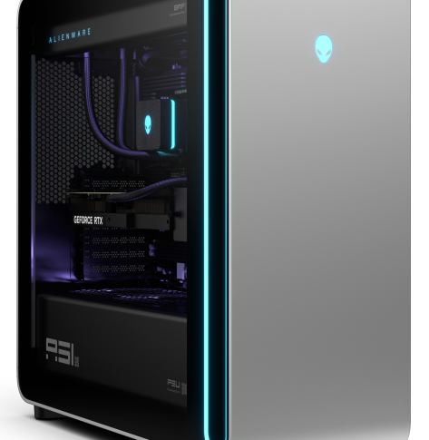 Komputer DELL Alienware Area-51 R8 AAT2250 Tower Ultra 9-285K 64GB 2TB RTX5080 W11 Lunar Silver