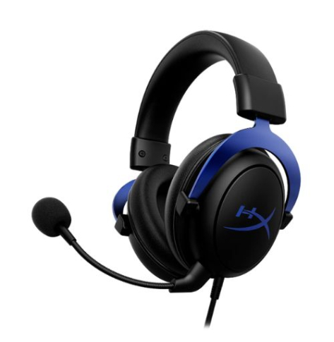 Słuchawki HP HyperX Cloud Black-Blue Gaming Headset
