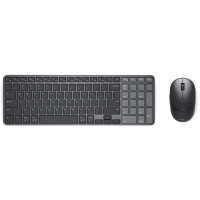Zestaw klawiatura + mysz DELL Pro 7 Rechargeable Compact Keyboard and Mouse KM746 Ukraińska QWERTY
