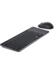 Zestaw klawiatura + mysz DELL Pro 7 Rechargeable Compact Keyboard and Mouse KM746 Ukraińska QWERTY
