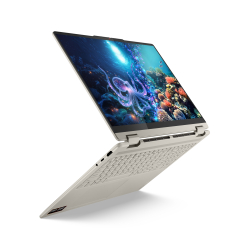 Laptop Lenovo Yoga 7 16AKP10 16 2.8K OLED Glossy Ryzen AI 7 350 16GB 512GB AMD Win11 Seashell