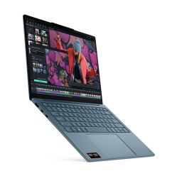 Laptop Lenovo Yoga Slim 7 14AKP10 14 WUXGA OLED Ryzen AI 5 340 16GB 512GB Radeon 840M Win11 Tidal Teal
