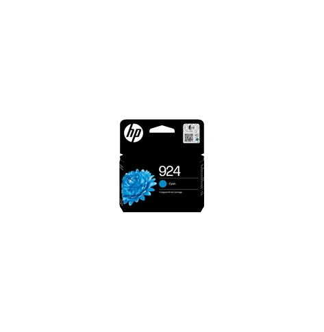 HP 924 Cyan Original Ink Cartridge
