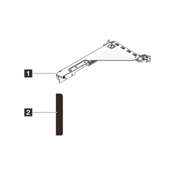 LENOVO ThinkSystem SR630 V4 x16 Gen5 Riser 2 FH Option Kit