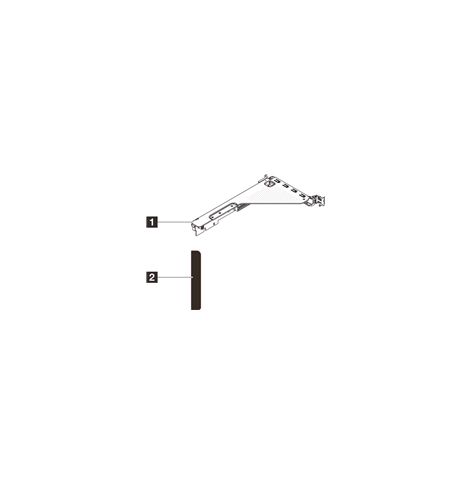 LENOVO ThinkSystem SR630 V4 x16 Gen5 Riser 2 FH Option Kit