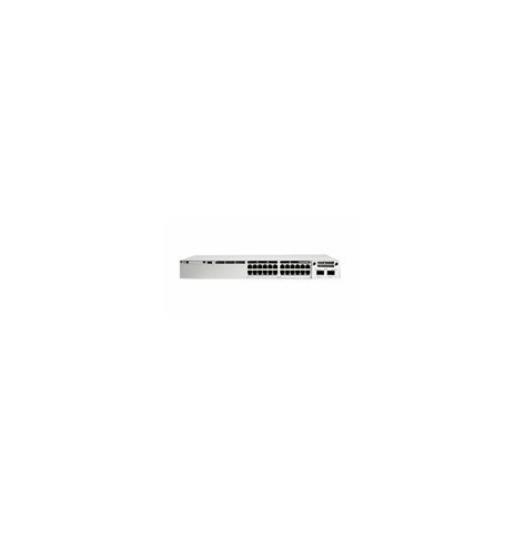 Switch wieżowy Cisco Catalyst 9300 24 porty PoE+ Sprzedawany wyłącznie z licencjami DNA
