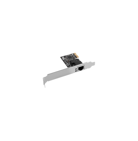 Karta sieciowa LANBERG KArta sieciowa PCI-E PCE-1GB-201 gigabit ethernet RTL8111C chipset low profile