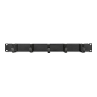Organizer kabli QOLTEC 54515 do szaf rack 19 1U