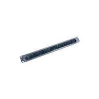 Prowadnica do kabli APC AR8429 panel 19 ze szczotka 1U - czarny