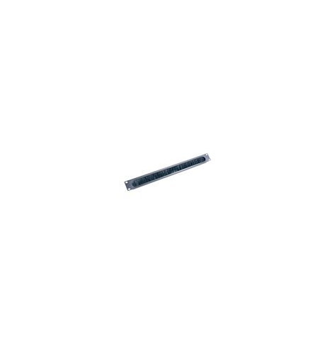 Prowadnica do kabli APC AR8429 panel 19 ze szczotka 1U - czarny