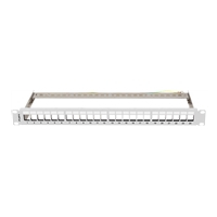 Panel krosowy LANBERG PPKS-0924-S 1U 19 24-portowy FTP szary