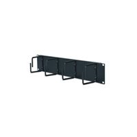 Organizer do kabli APC AR8426A panel 19 z wieszakami 2U - czarny