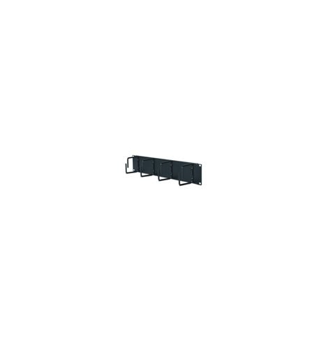 Organizer do kabli APC AR8426A panel 19 z wieszakami 2U - czarny