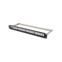 Patchpanel LANBERG 24 1U 19 FTP Czarny
