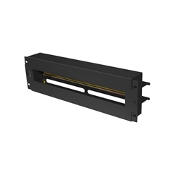 Panel Dystrybucji LANBERG 3U 19 z szyna Din TS-35 Czarny