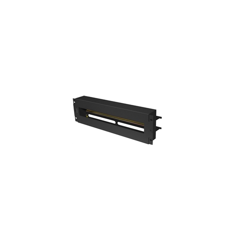 Panel Dystrybucji LANBERG 3U 19 z szyna Din TS-35 Czarny