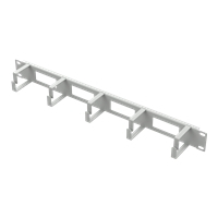 Organizer kabli NETRACK 19 1U szary w obudowie