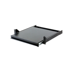 Półka wysuwana TECHLY 026418 na klawiature do szafy rack 19 2U czarna