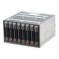Klatka na dyski twarde SUPERMICRO Chassis czarna SAS3 SATA3 Mobile Rack for 8x 2.5inch HDD