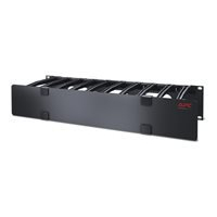 Zestaw zarządzania kablami APC AR8606 APC 2U czarny poziomy