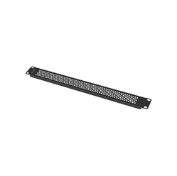 Zaślepka LANBERG AK-1411-B do szaf 19 1U Perforowana Czarna