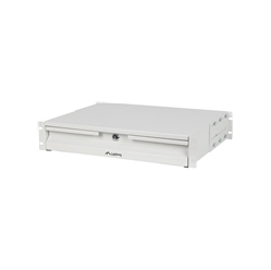 Szuflada LANBERG do szaf 19 2U 360mm Szara 2U  483x360mm udzwig do 90kg montaz 4 punktowy