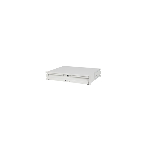 Szuflada LANBERG do szaf 19 2U 360mm Szara 2U 483x360mm udzwig do 90kg montaz 4 punktowy