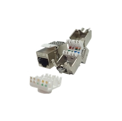 Wkładka modułowa NETRACK 105-32 Jack RJ45 kat. 6 FTP beznarzedziowy