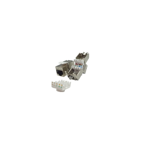 Wkładka modułowa NETRACK 105-32 Jack RJ45 kat. 6 FTP beznarzedziowy