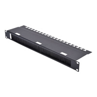 Panel zarządzania kablami DIGITUS DN-19 ORG-3U-SW 19 1U czarny