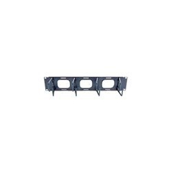 Organizer kabli APC 2U w Pass-Thru czarny poziomy