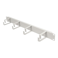 Organizer kabli NETRACK 19 1U szary