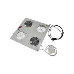 Wentylator dachowy DIGITUS DN-19 FAN-2-N do szaf sieciowych 19 serii Unique szary