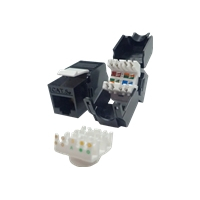 Wkładka modułowa NETRACK 105-33 Jack RJ45 kat. 5e UTP beznarzedziowy