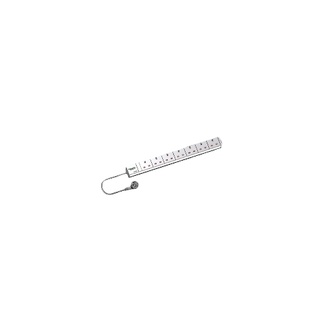 Linka dystrybucji zasilania APC Actassi - 1U power distribution rail - 7 sockets 19P UK
