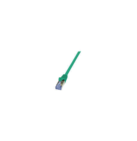 Patchcord LOGILINK CQ3085S Cat.6A 10G S/FTP PIMF PrimeLine 7,5m zielony