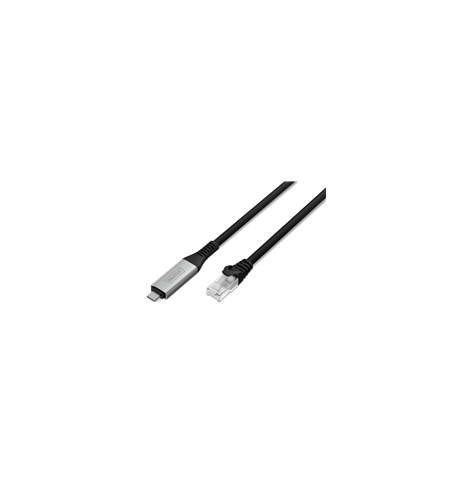 Kabel DIGITUS USB-C - RJ45 CAT 6A S/FTP 1 Gbit/s 10m USB 3.2 Gen1 LSZH jacket