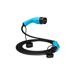 Kabel AKYGA AK-EC-16 zasilający do samochodów elektrycznych Type2 / Type2 3-phases 32A 22kW 6m