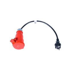Kabel AKYGA AK-SC-E06 Adapter CEE 7/7 to 5pin 16A