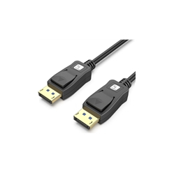 Kabel TECHLY DisplayPort 2.1 Audio/Video M/M 4K 2m Black