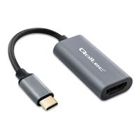 QOLTEC 50331 Adapter Przejściówka USB C 3.1 MHL na HDMI 4K 60Hz 32AWG