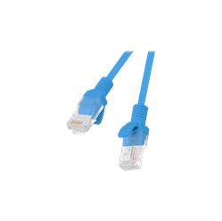 Patchcord LANBERG PCU6-10CC-0200-B Lanberg RJ45 kat. 6 UTP 2m niebieski