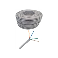 Kabel NETRACK sieciowy LAN kat. 5e UTP 50m CCA szary