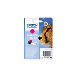 Tusz EPSON T0713 ink cartridge magenta standard capacity 5.5ml 1-pack RF-AM blister