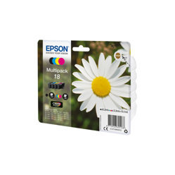 Tusz EPSON 18 ink cartridge black and tri-colour standard capacity 15.1ml 1-pack RF-AM blister