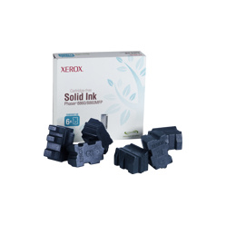 XEROX 108R00817 Kostki atramentowe Xerox cyan x6 14 000str Phaser 8860