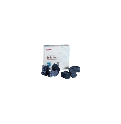 XEROX 108R00817 Kostki atramentowe Xerox cyan x6 14 000str Phaser 8860