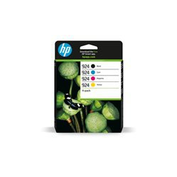 HP 924 CMYK Original Ink Cartridge 4-Pack