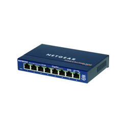 Switch NETGEAR GS108GE ProSafe 8-Port Gigabit Desktop Metal Towar uszkodzone opakowanie (P)